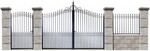 PROFERM 06 spécialiste de la belle clôture assortie au portail de villa à Nice